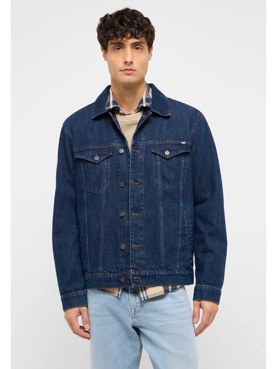 Mustang Mustang Kurtka jeansowa Style Dallas Niebieski Regular Fit