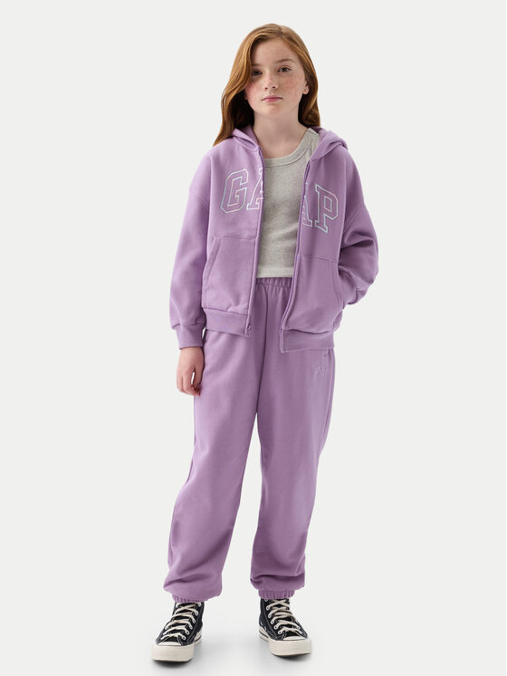 Gap Gap Teplákové kalhoty 870901-07 Fialová Relaxed Fit