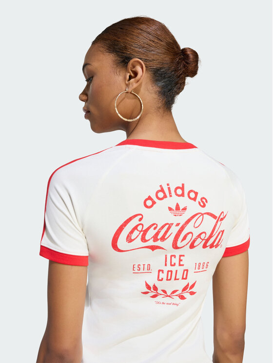 adidas adidas T-Shirt 165581 Biały Slim Fit
