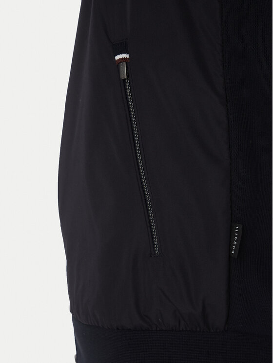 Bugatti Bugatti Pulóver 8750 75172C Sötétkék Regular Fit