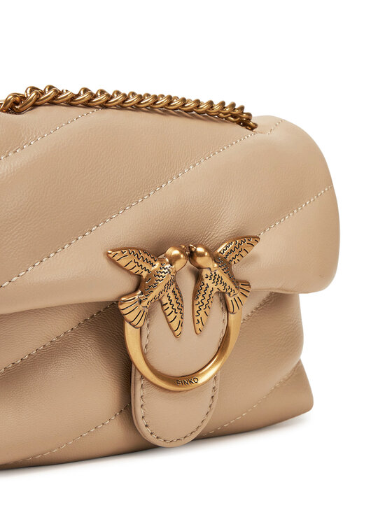 PINKO PINKO Handtasche Love Puff Baby Cl PE 25 PLTT 100040 A0F2 Beige