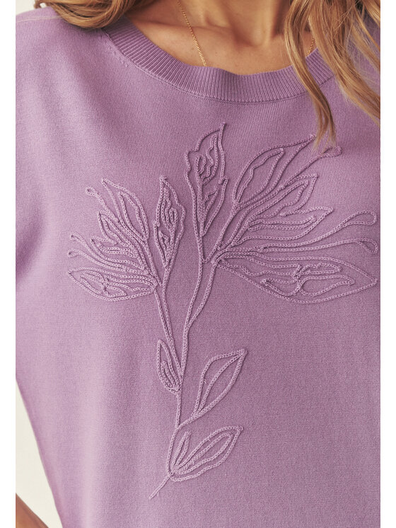 TATUUM Tatuum Blúzka SUFIF Fialová Loose Fit