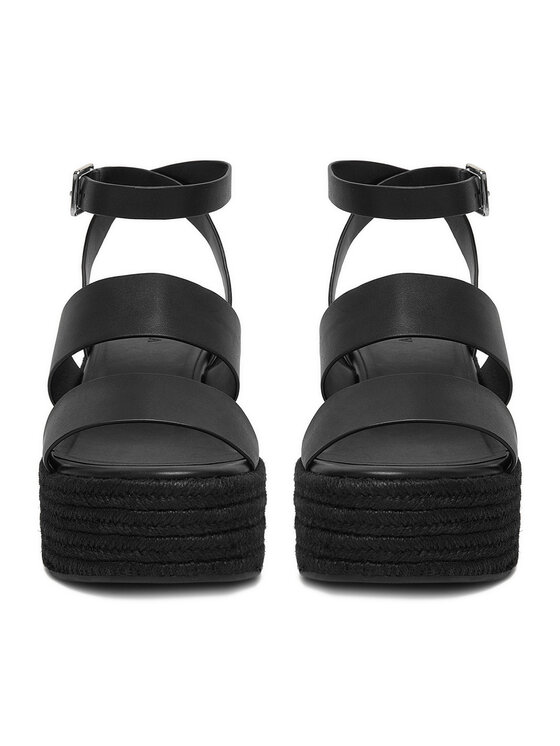 Badura Badura Sandały EO-ALORA-LT0228-26-802 Czarny