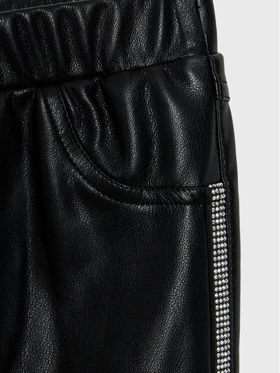 Guess Guess Κολάν J3RB03 WE8D0 Μαύρο Slim Fit