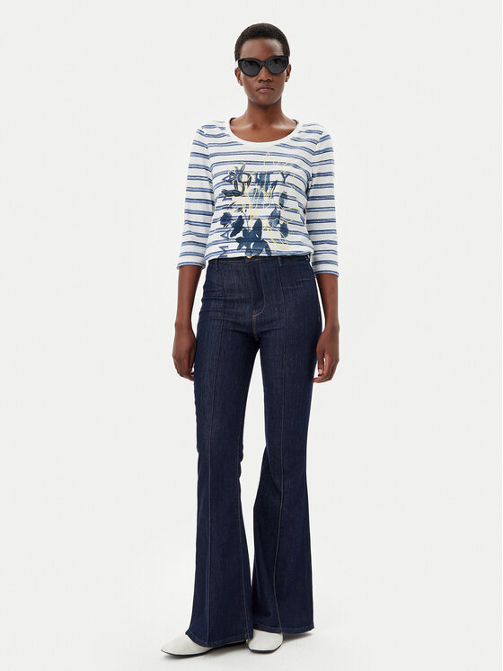 Olsen Olsen Bluse 11105010 Écru Regular Fit