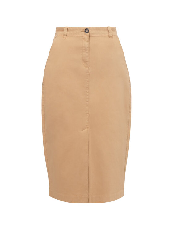 QUIOSQUE QUIOSQUE Sukňa Quiosque 7VS011103 Béžová Regular Fit