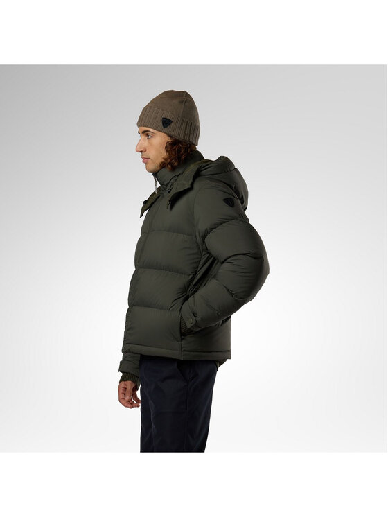 Rossignol Rossignol Kurtka puchowa M Abel Down Hoodie Jacket Zielony Regular Fit
