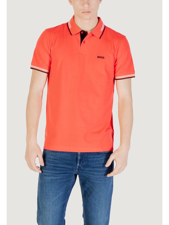 BOSS BOSS Polo Paul 10255848 01 Corallo Casual Fit