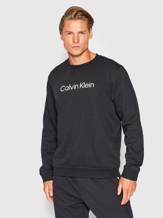 Calvin Klein Performance Džemperis 00GMS2W305 Juoda Regular Fit