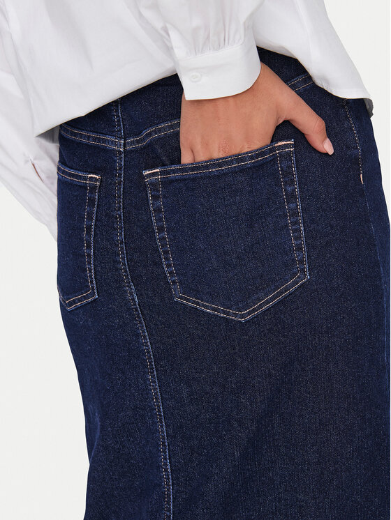 JDY JDY Farmer szoknya Moon 15335465 Sötétkék Regular Fit