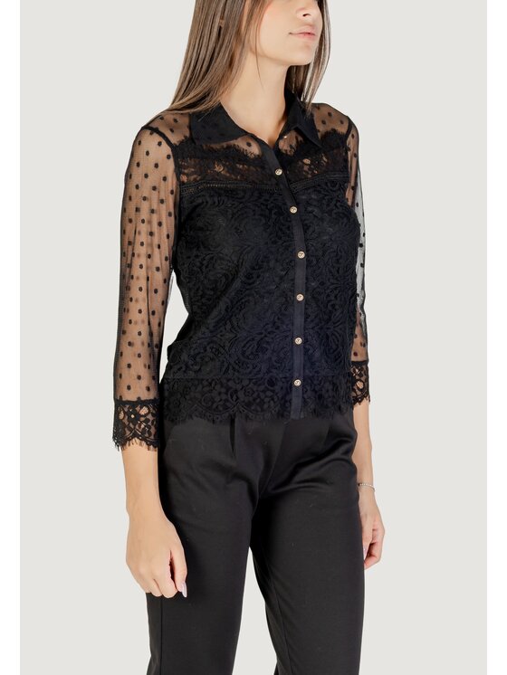 Morgan De Toi Morgan De Toi Camicia 252-TEREZA Nero Classic Fit