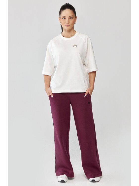 ROUGH RADICAL ROUGH RADICAL Koszulka techniczna VIBE Biały Slim Fit