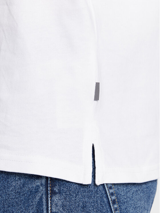 Solid Solid Pikkade varrukatega T-särk 21106135 Valge Regular Fit