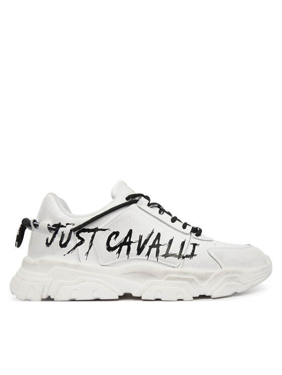 Just Cavalli Just Cavalli Sneakers 80QA3SH1 ZPC21 Alb