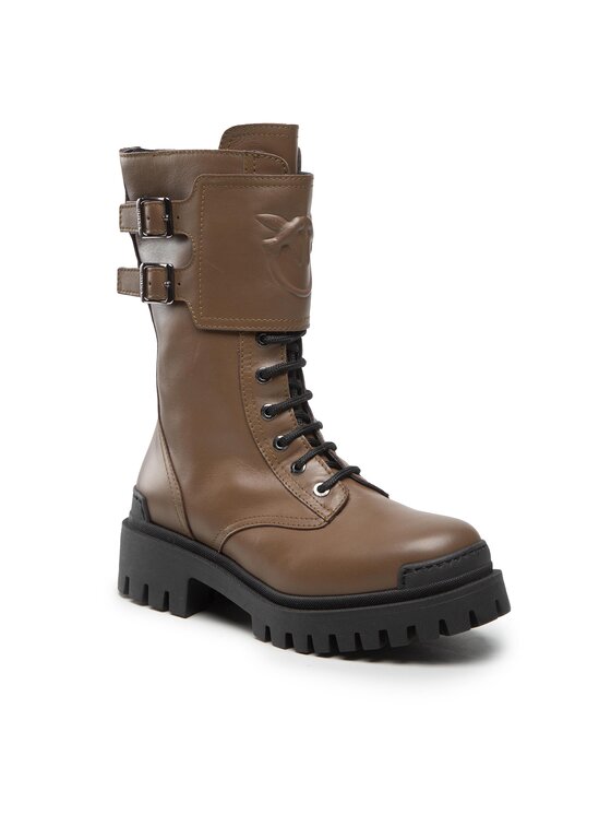 PINKO Pinko Planinarske cipele Cumino Boot 1H2135 A072 Smeđa