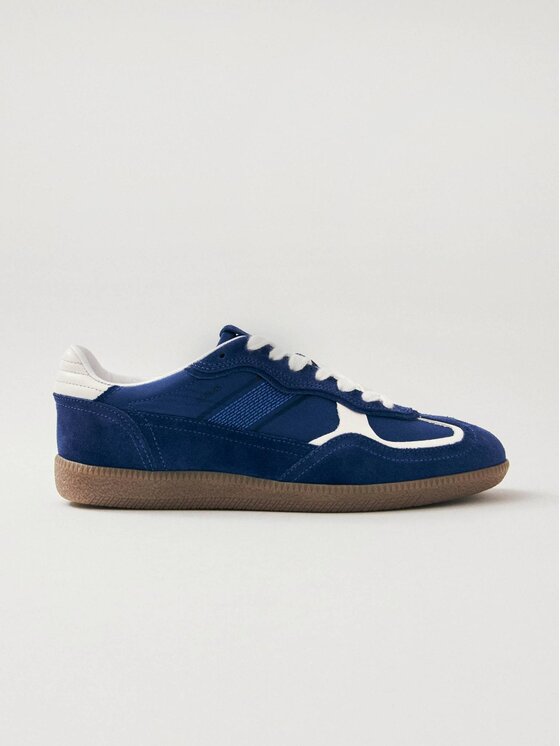 ALOHAS ALOHAS Sneakersy Tb.490 Rife Sheen Blue Leather Sneakers Granatowy