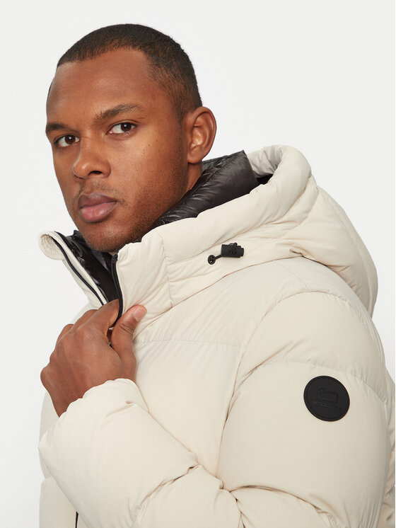 Woolrich Woolrich Pūkinė striukė Sierra CFWOOU0847MRUT3107 Smėlio Regular Fit
