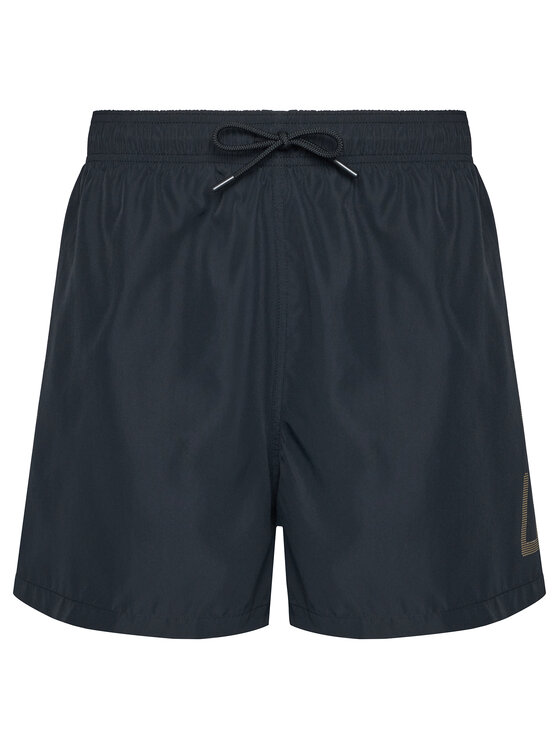 EA7 Emporio Armani Pantaloni scurți pentru înot 7M002001 AF14497 MC004 Negru Regular Fit