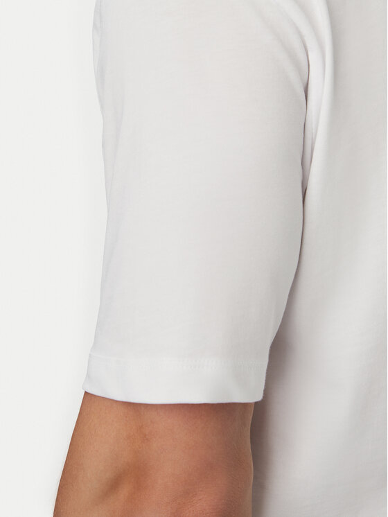 KARL LAGERFELD KARL LAGERFELD Polo särk 745127 561225 Valge Regular Fit
