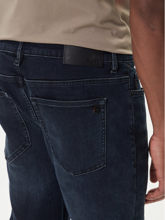BOSS BOSS Текстилни панталони Sisla-9 50544866 Черен Regular Fit