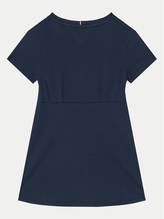 Tommy Hilfiger Tommy Hilfiger Každodenné šaty KG0KG08350 M Tmavomodrá Regular Fit