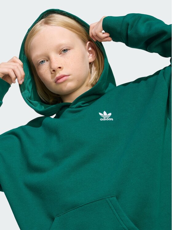 adidas adidas Bluza 159304 Zielony Loose Fit
