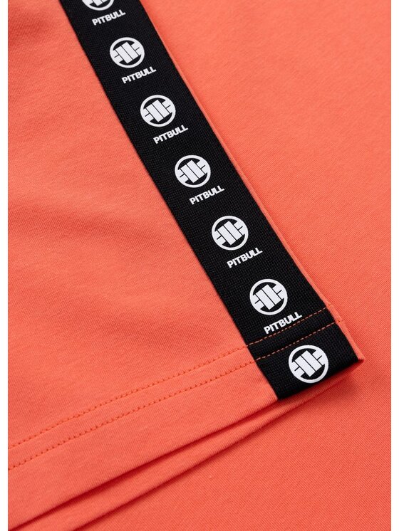 PITBULL PITBULL T-Shirt AUTOMATIC Pomarańczowy Regular Fit