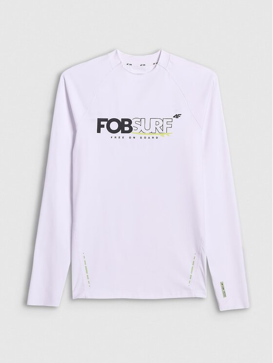 4F 4F Maglietta da nuoto 4FRSS26TFWLM004-10S Bianco
