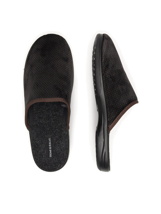 Home & Relax Home & Relax Pantofole P4270503 Marrone