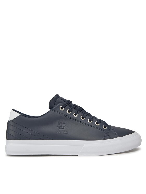 Tommy Hilfiger Superge Th Hi Vulc Street Low Lth Ess FM0FM04896 Modra