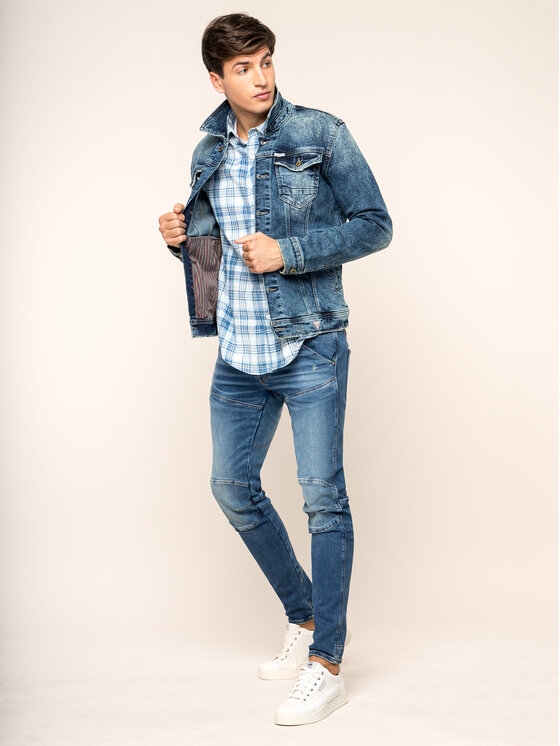 G-Star Raw G-Star Raw Košeľa D14071-7058-9469 Modrá Slim Fit