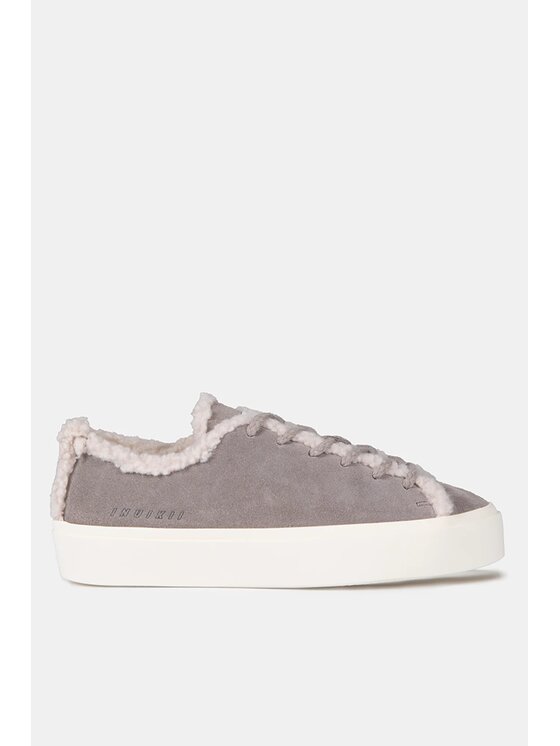 Inuikii Inuikii Sneakersy Shearling Low Šedá