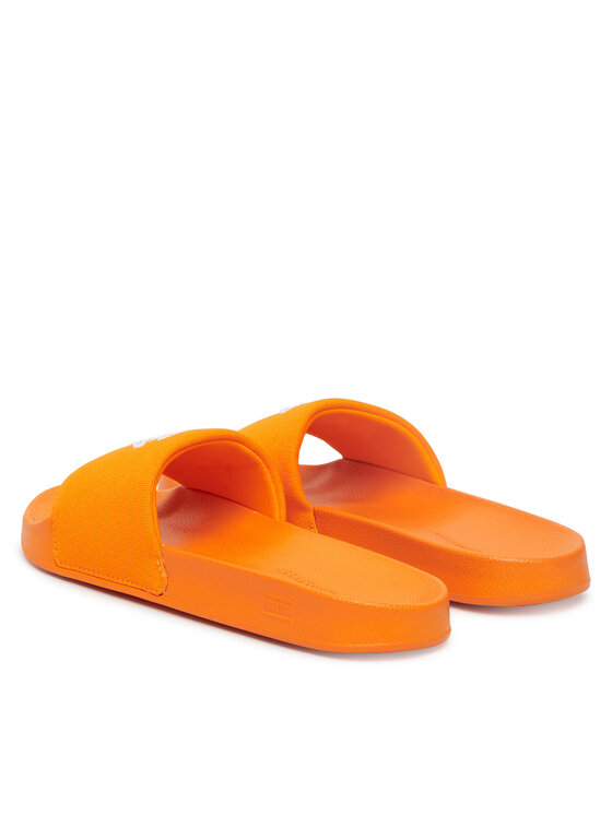 Tommy Hilfiger Tommy Hilfiger Παντόφλες Th Script Pool Slide FW0FW09286 Πορτοκαλί