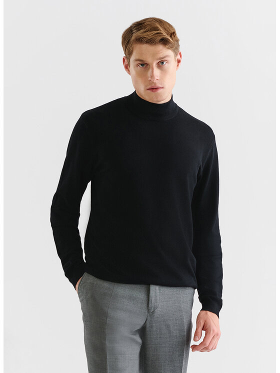 Pako Lorente Pako Lorente Sweter P23WF-2X-014 Czarny Regular Fit