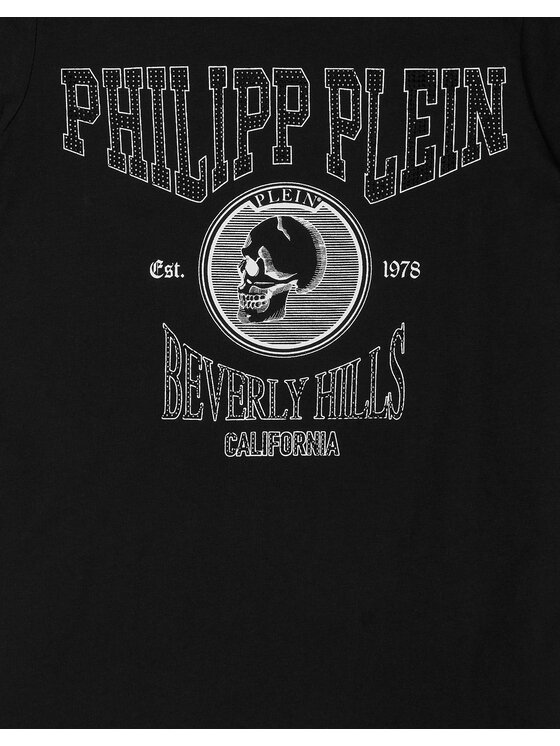 PHILIPP PLEIN PHILIPP PLEIN T-shirt 27791 Nero Regular Fit