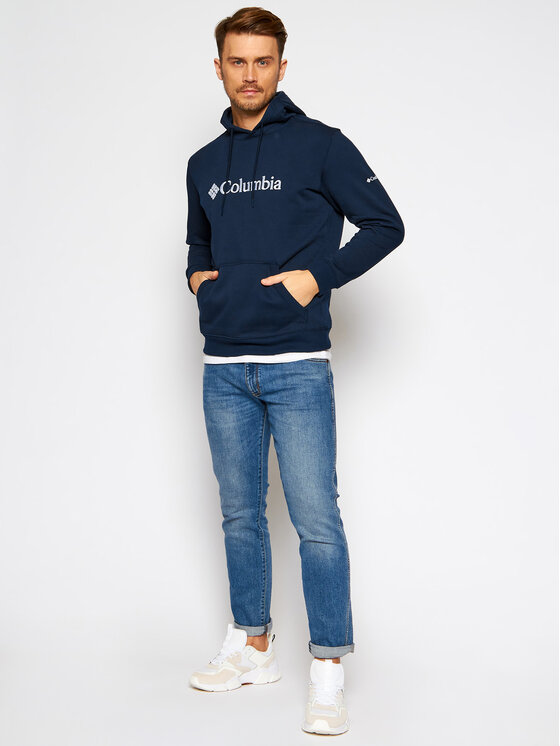 Columbia Columbia Bluza Csc Basic Logo™ II 1681664 Granatowy Regular Fit
