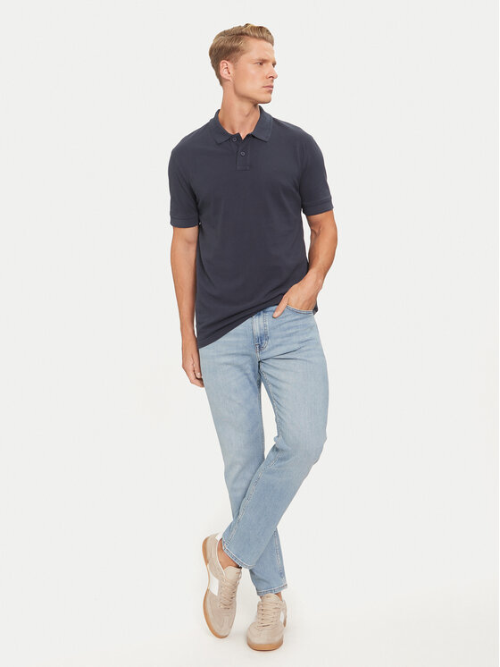 BOSS Boss Jeans hlače Delaware 50524029 Modra Slim Fit