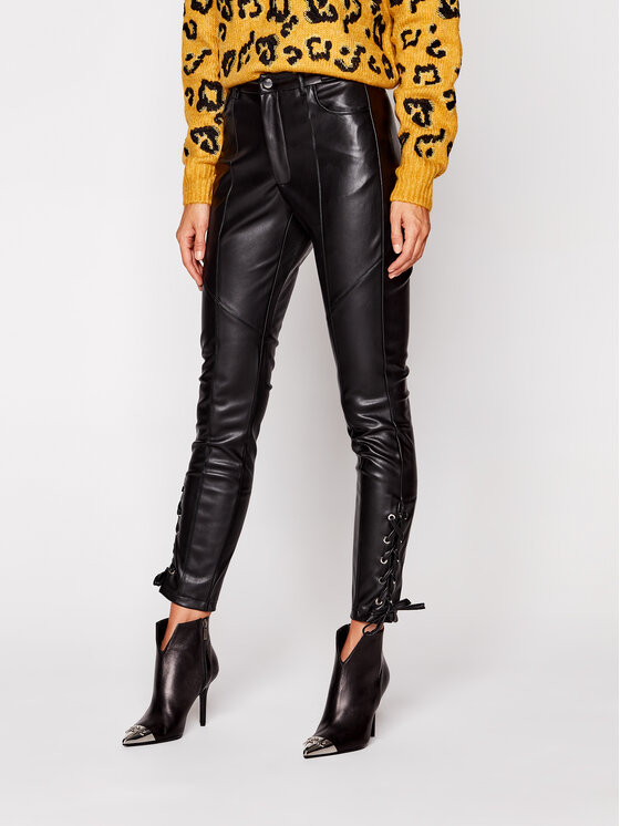 Pantaloni in similpelle Marys PGA20195PA Nero Slim...