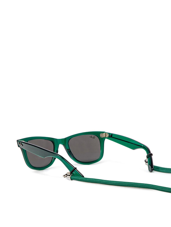 Ray-Ban Ray-Ban Okulary przeciwsłoneczne Wayfarber 0RB2140 6615B1 Zielony