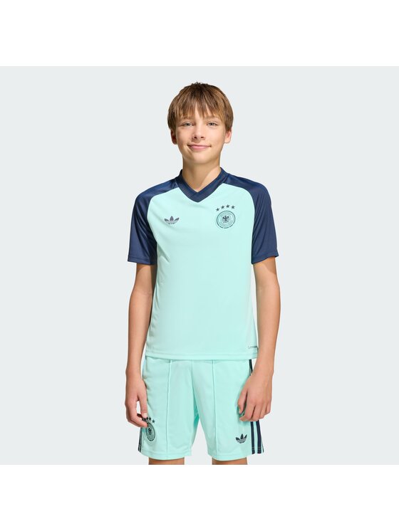 adidas adidas Koszulka techniczna 165777 Turkusowy Slim Fit