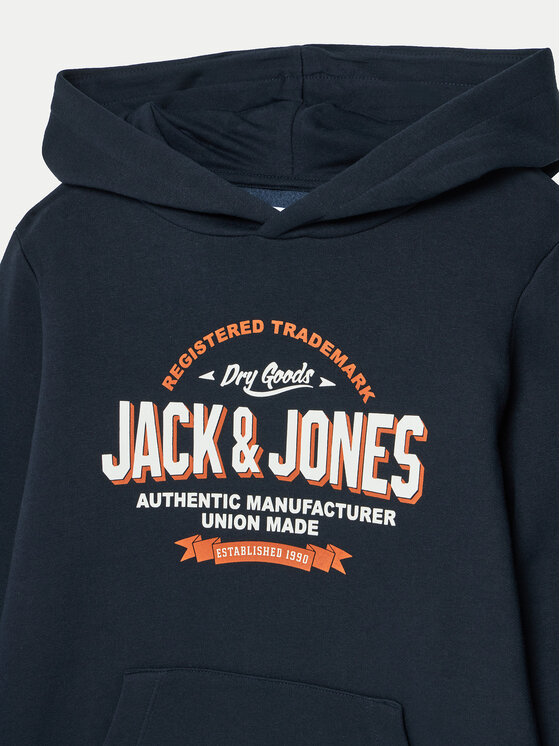 Jack&Jones Junior Jack&Jones Junior Суитшърт 12258823 Тъмносин Regular Fit