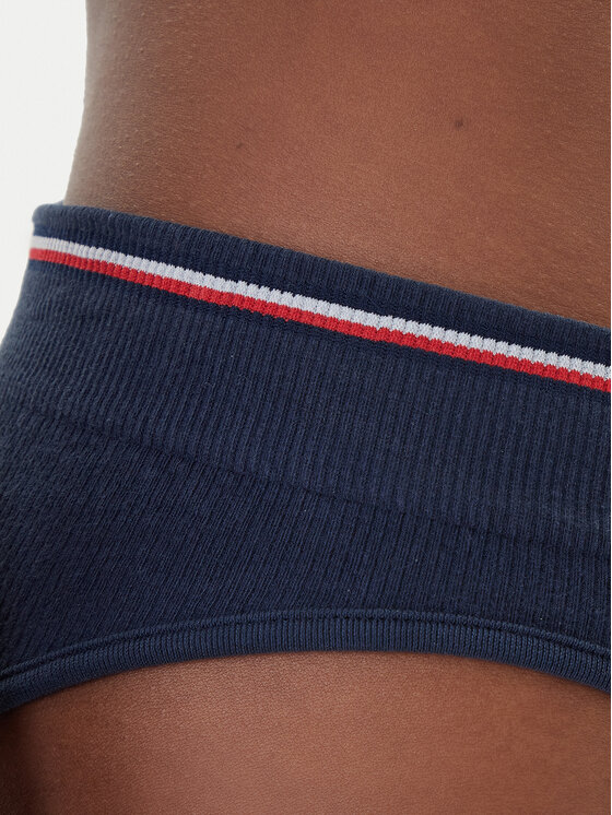 Tommy Hilfiger Tommy Hilfiger Klasické nohavičky UW0UW06064 Tmavomodrá