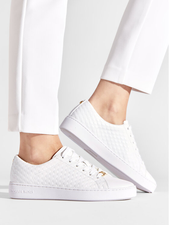 MICHAEL Michael Kors MICHAEL Michael Kors Sneakers Keaton Lace Up 43T2KTFS2L Weiß