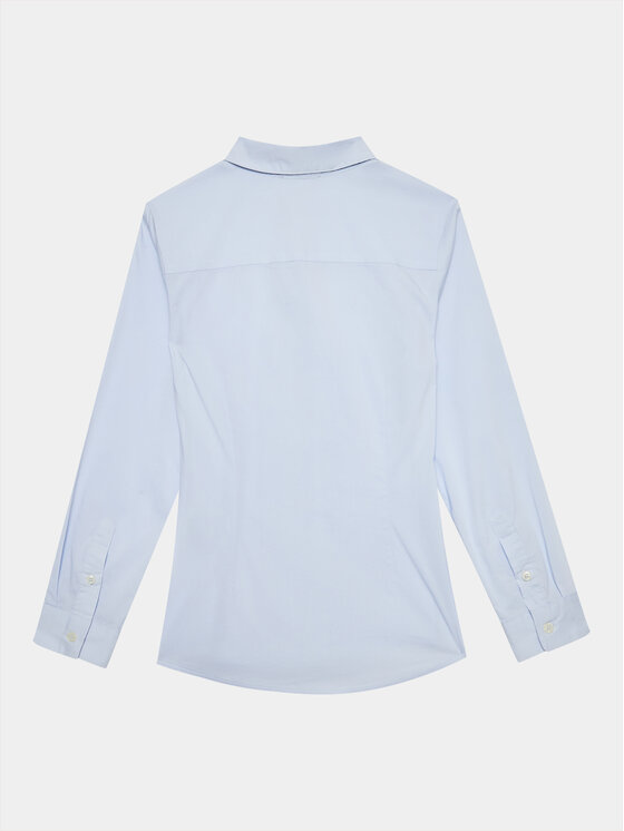 United Colors Of Benetton United Colors Of Benetton Srajca 5AWRCQ01M Svetlo modra Regular Fit