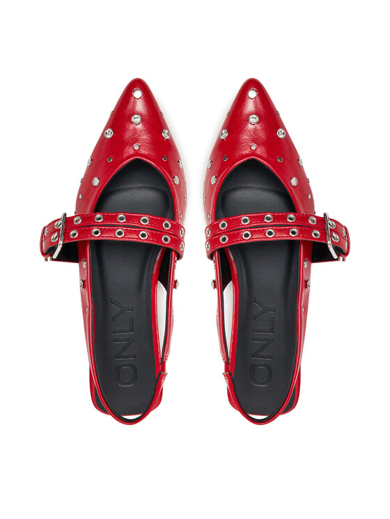 ONLY Shoes ONLY Shoes Baleríny OnLaura-5 15340903 Červená