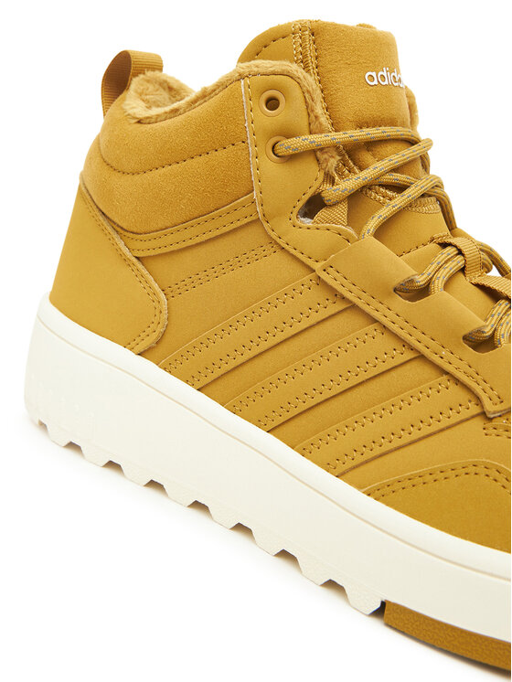 adidas adidas Sneakersy Hoops 4.0 Mid JQ5365 Żółty