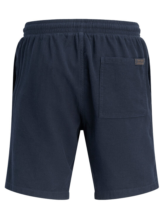 Jack & Jones Jack & Jones Kratke hlače iz tkanine Jaiden 12295862 Mornarsko modra Relaxed Fit