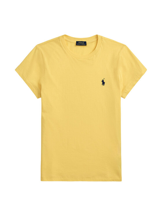Polo Ralph Lauren Polo Ralph Lauren T-Shirt 211B14605017 Κίτρινο Classic Fit