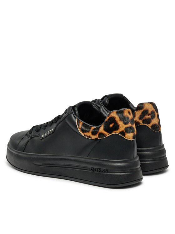Guess Guess Sneakersy FLPWIN LEP12 Čierna