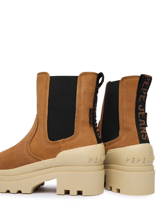 Pepe Jeans Pepe Jeans Боти тип челси Hale Chelsea W PLS500005 Кафяв